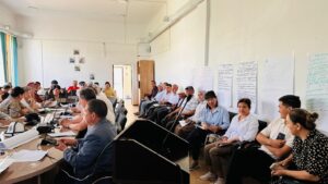 Орто кесиптик окуу жайлардын “Педагогика жана психология” курсу өткөрүлдү.